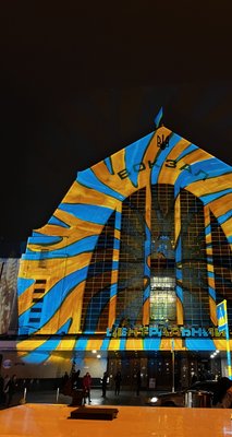 На столичному вокзалі влаштували різдвяний перформанс