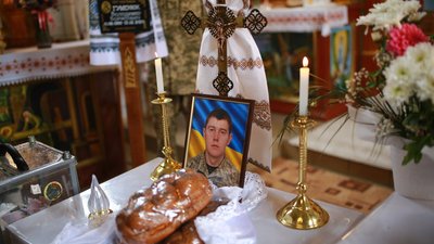 На Тернопільщині, в останню дорогу, попрощалися, військовий, Володимир Гуменюк, 18 вересня