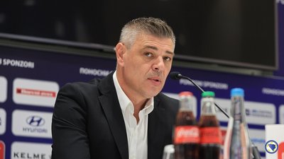 Головний тренер збірної Боснії та Герцеговини з футболу Саво Милошевич.