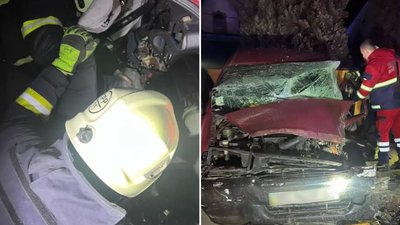 В Івано-Франківську зіткнулися автомобілі Peugeot та Infiniti — травмувалися люди