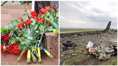 В Міноборони вшанували пам’ять загиблих під час катастрофи літака Іл-76
