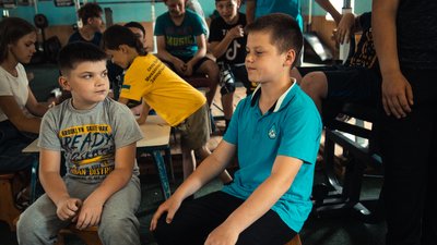 Школа чемпіонів у селі Запорізької області Школа чемпіонів у селі Запорізької області