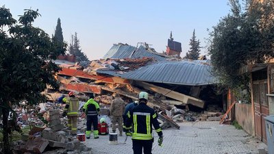 Рятувальники з Сумщини повернулися з Туреччини, де ліквідовували наслідки землетрусу Рятувальники з Сумщини повернулися з Туреччини, де ліквідовували наслідки землетрусу