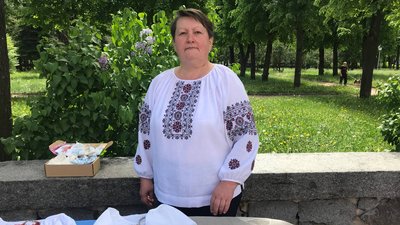 У Житомирі до Дня вишиванки влаштували виставку робіт майстринь народної творчості У Житомирі до Дня вишиванки влаштували виставку робіт майстринь народної творчості
