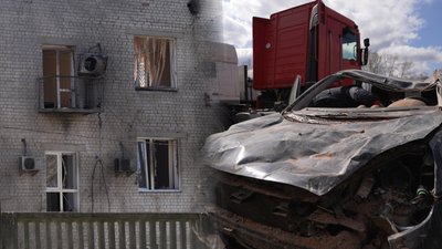Пошкоджені об'єкт інфраструктури, авто, квадроцикл: війська РФ атакували кілька громад