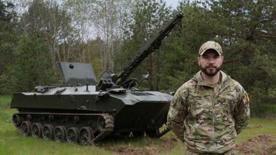 БРЕМ-Д, озброєння, ЗСУ, трофейна бронемашина росіян, 60 ОМБр