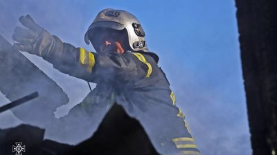 Ліквідація пожежі на Київщині