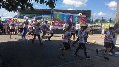 Більше тисячі школярів Житомирщини взяли участь у всеукраїнській акції "Рух – це життя"