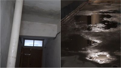 "По лічильниках стікало". У прифронтовій Красногорівці немає грошей на ремонт даху багатоповерхівки