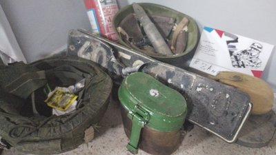 "Музей російської агресії" збирає сумський волонтер "Музей російської агресії" збирає сумський волонтер