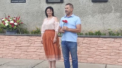 У Житомирі вшанували пам'ять поета, композитора, барда Володимира Шинкарука У Житомирі вшанували пам'ять поета, композитора, барда Володимира Шинкарука