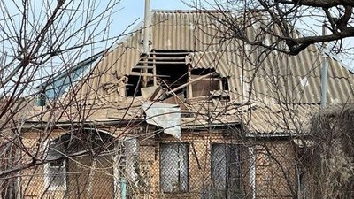 З артилерії та дронами. 14 лютого армія РФ декілька разів вдарила по Нікопольському району Дніпропетровщини