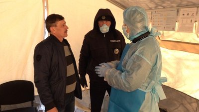 На дорогах Дніпропетровщини відкрили пункти перевірки стану здоров'я: як працює блокпост