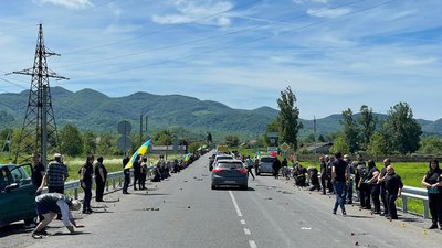 На Закарпатті попрощалися із загиблим на війні Ярославом Менджуром На Закарпатті попрощалися із загиблим на війні Ярославом Менджуром
