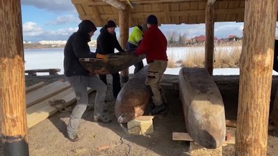 Довбанка з Рівненщини поповнила колекцію давньоруського городища Довбанка з Рівненщини поповнила колекцію давньоруського городища