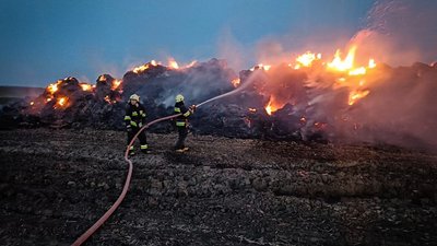 тернопіль, дснс, пожежа, солома горить, поле, 14 квітня 2026 року