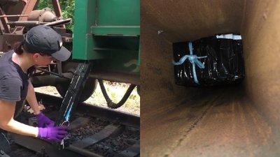 На Волині у потязі виявили 900 пачок контрабандних цигарок