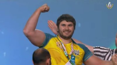 Олег Михайленко з Кривого Рогу — чемпіон Всесвітніх Ігор з армрестлінгу