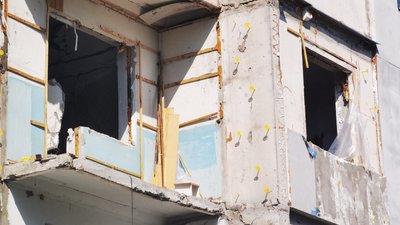 Вибух газового балона у будинку у Полтаві Вибух газового балона у будинку у Полтаві