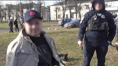 Один із затриманих