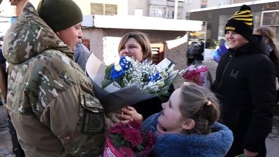 Прикарпатські правоохоронці повернулися із зони проведення ООС Прикарпатські правоохоронці повернулися із зони проведення ООС