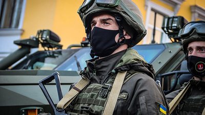 Одеські гвардійці заступили на службу в посиленому режимі Одеські гвардійці заступили на службу в посиленому режимі