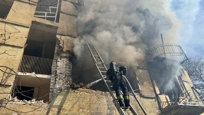 вибух, Дніпро, удар по місту 26 березня