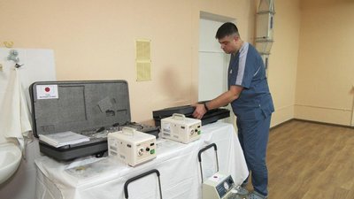 Уряд Японії передав харківському шпиталю нове обладнання Уряд Японії передав харківському шпиталю нове обладнання