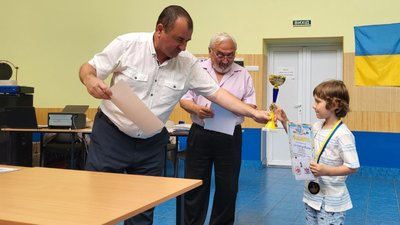 Шахіст з Дніпра посів третє місце на чемпіонаті України серед спортсменів до 8 років