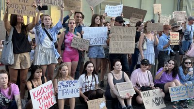 Михайло Федоров, акція протесту