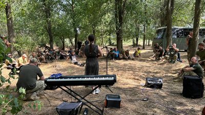 Жителька Тернопільщини на передовій Жителька Тернопільщини на передовій