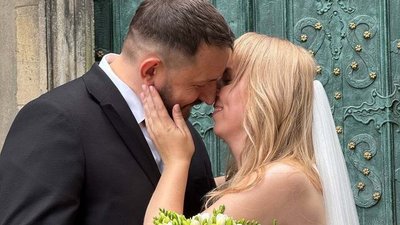 Володимир Бірчак, Світлана Ільницька, одруження