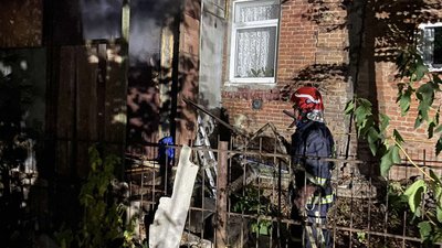 У центрі Хмельницького горів житловий будинок
