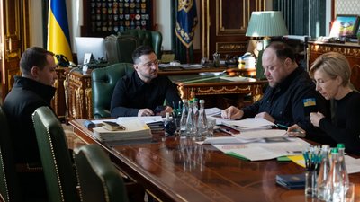 Володимир Зеленський, Руслан Стефанчук, Кирило Буданов, Ірина Верещук