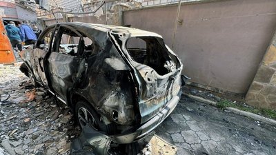 Херсон, авто, пошкодження, обстріли