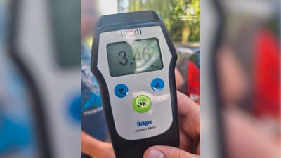 Рівень алкоголю у 17 разів перевищував норму: у Чернігові зупинили п'яного водія
