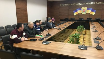 У Полтаві жителі громади влаштували акцію протесту