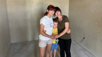 На Вінниччині родині загиблого азовця вручили ключі від квартири