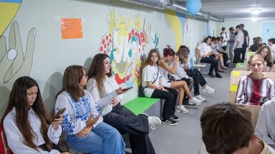 Школярі в укритті, НМТ в Одесі