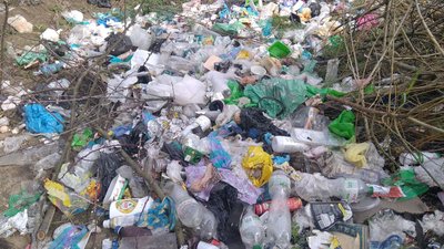 На Житомирщині у лісі утворилося сміттєзвалище протяжністю майже 800 метрів На Житомирщині у лісі утворилося сміттєзвалище протяжністю майже 800 метрів