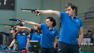 Україна завоювала дві медалі в міксті на етапі Кубка світу з кульової стрільби в Баку