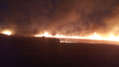 На Запоріжжі 22-го квітня рятувальники загасили чотири пожежі