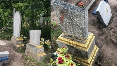 На Сумщині чоловік вкрав метал з могили, щоб випити - поліція