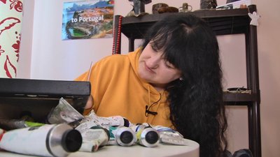 Наталія Степанюк натхнення черпає від спілкування з позитивними, цікавими й неординарними людьми. Фото: Суспільне. Поділля. Наталія Степанюк натхнення черпає від спілкування з позитивними, цікавими й неординарними людьми. Фото: Суспільне. Поділля.