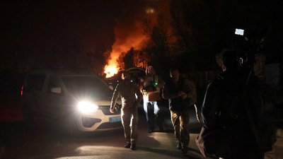 Наслідки дронової атаки на Дніпро
