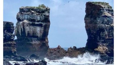 На Галапагоських островах зруйнувалася арка Дарвіна