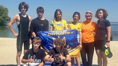 Спортсмени Житомирщини на Чемпіонатах України з триатлону та акватлону