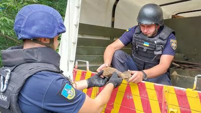 На березі Дністра на Буковині виявили міну часів Першої світової війни