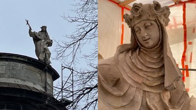 Скульптура після реставрації