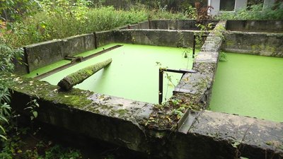Очисні споруди курорту Сатанів з початку цього року очистили 14 тисяч кубометрів стоків. Фото: Суспільне. Очисні споруди курорту Сатанів з початку цього року очистили 14 тисяч кубометрів стоків. Фото: Суспільне.